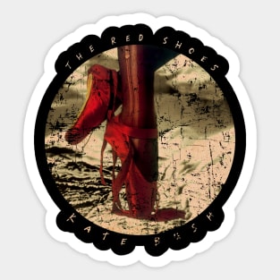 Vintage Kate Bush Tribute Vintage Look Fanart Sticker